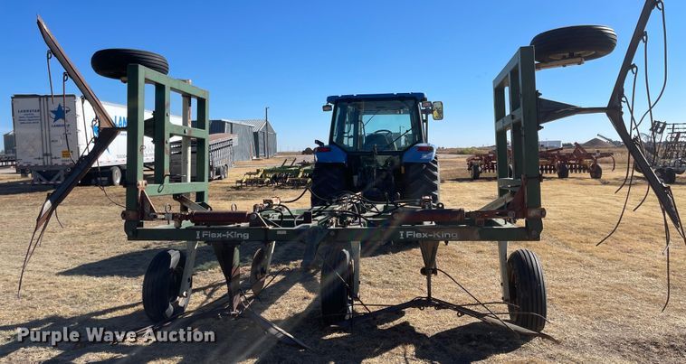 image for item JD9848 Flex King  sweep plow