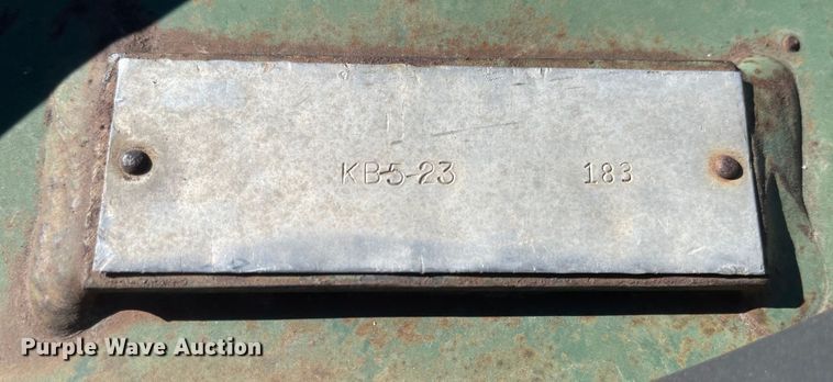 image for item JD9848 Flex King  sweep plow