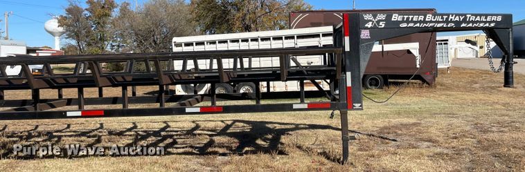 image for item JD9853 2017 Better Built  hay bale trailer