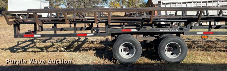 image for item JD9853 2017 Better Built  hay bale trailer