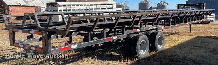 image for item JD9853 2017 Better Built  hay bale trailer