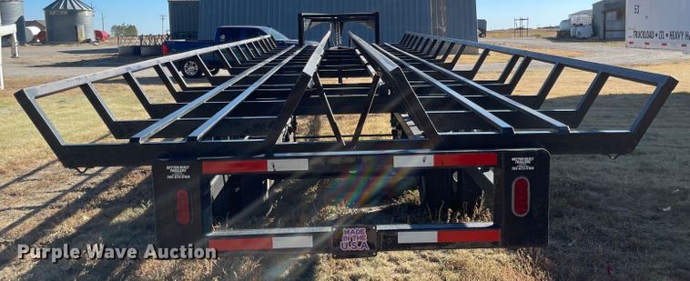 image for item JD9853 2017 Better Built  hay bale trailer