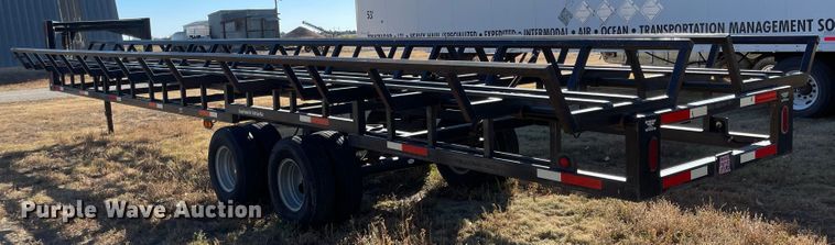image for item JD9853 2017 Better Built  hay bale trailer