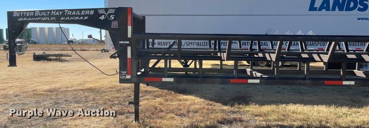 image for item JD9853 2017 Better Built  hay bale trailer