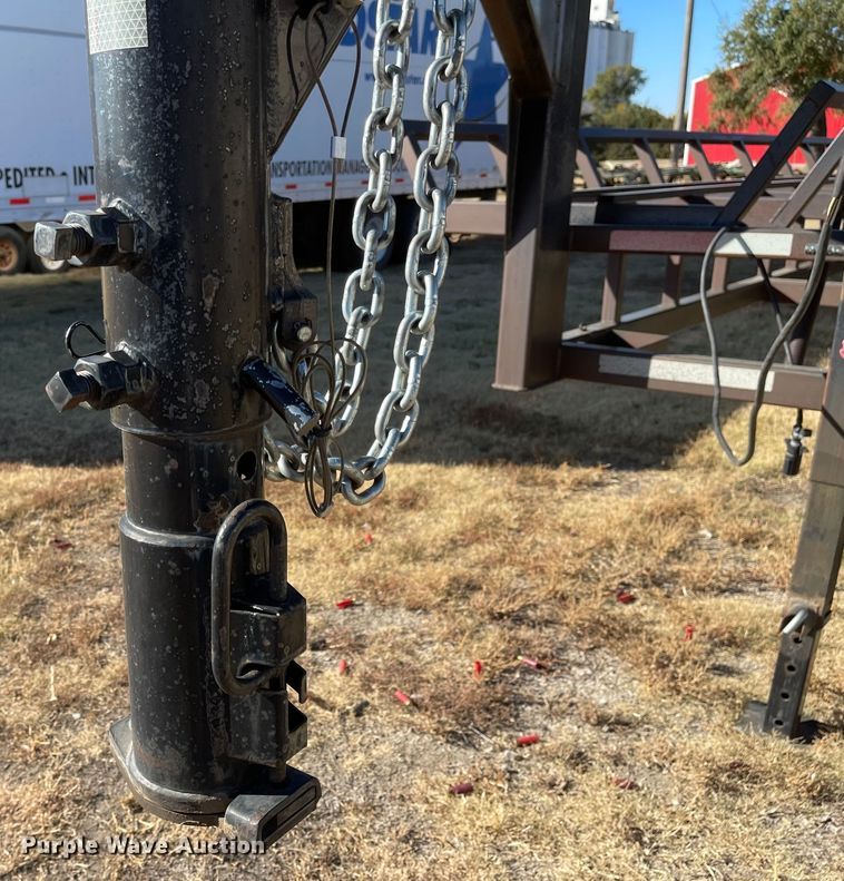 image for item JD9853 2017 Better Built  hay bale trailer