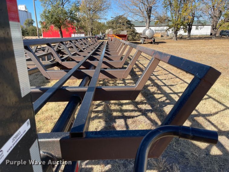 image for item JD9853 2017 Better Built  hay bale trailer