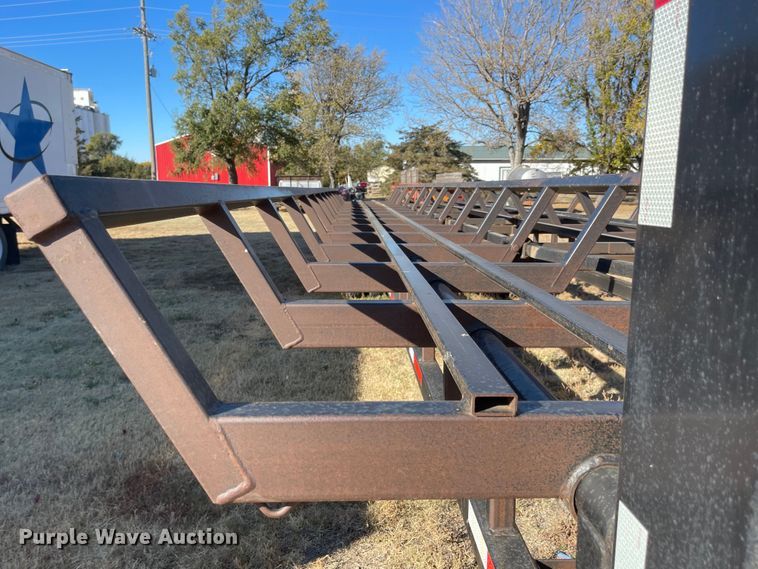 image for item JD9853 2017 Better Built  hay bale trailer