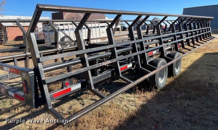 image for item JD9853 2017 Better Built  hay bale trailer
