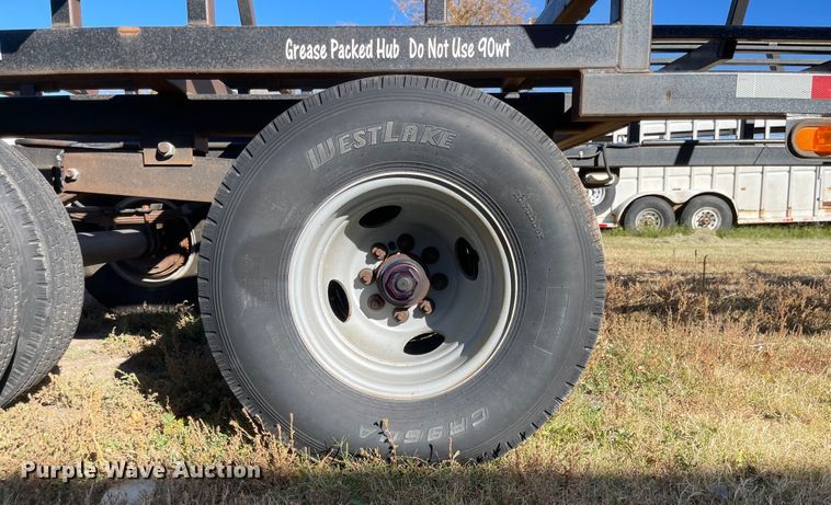 image for item JD9853 2017 Better Built  hay bale trailer