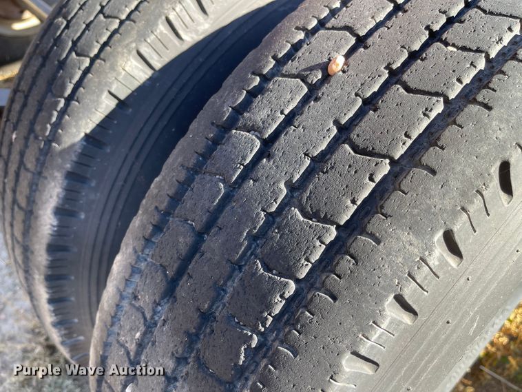 image for item JD9853 2017 Better Built  hay bale trailer