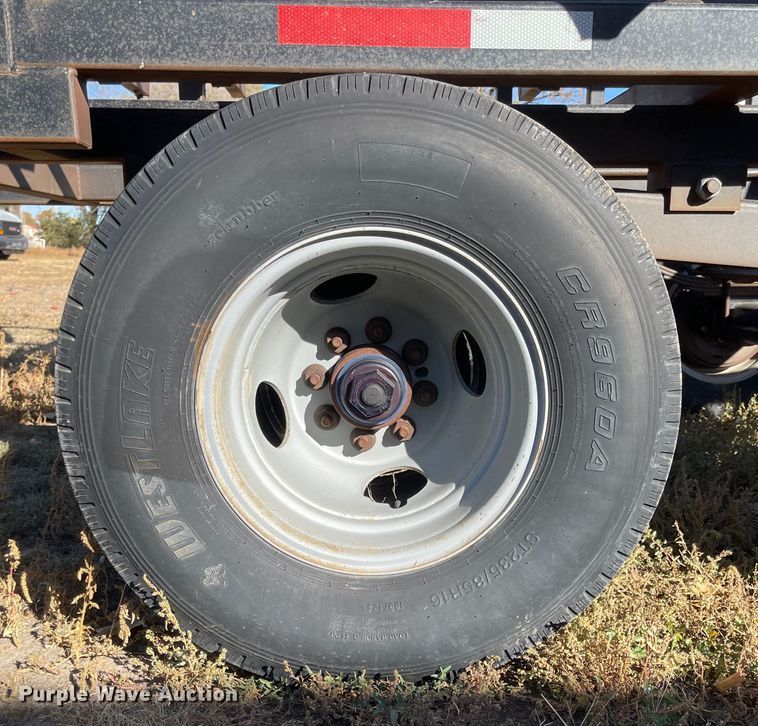 image for item JD9853 2017 Better Built  hay bale trailer