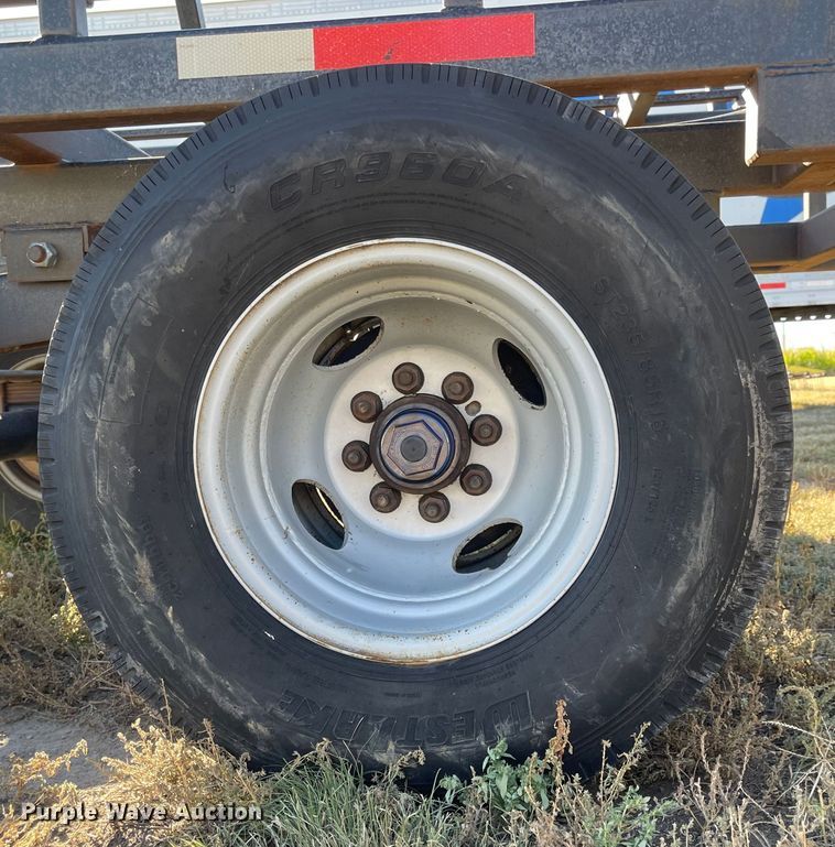 image for item JD9853 2017 Better Built  hay bale trailer