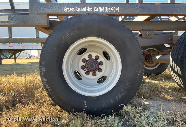 image for item JD9853 2017 Better Built  hay bale trailer