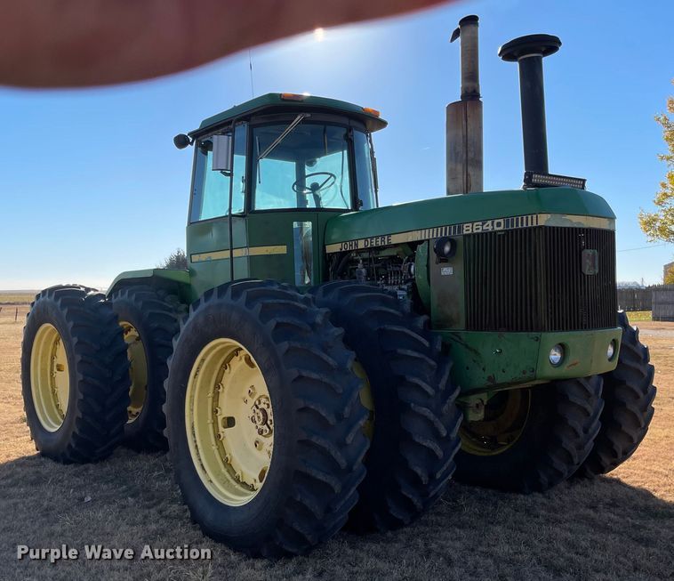 image for item JD9857 1980 John Deere 8640  4WD tractor