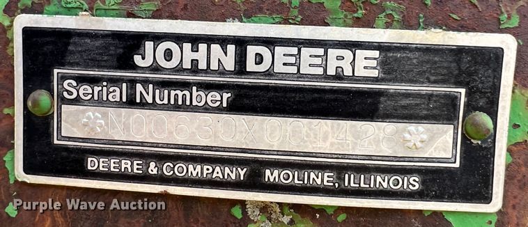 image for item KF9812 John Deere  tandem disk