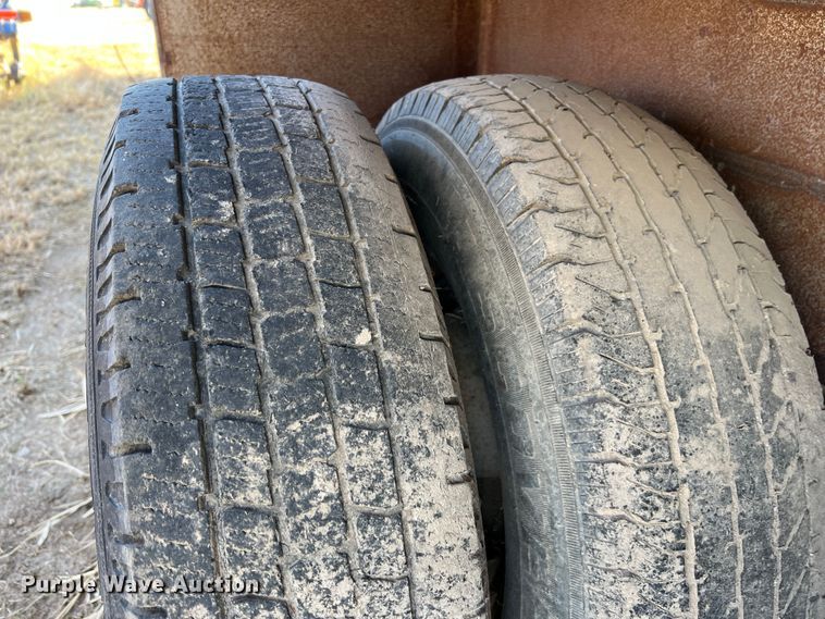 image for item KF9816 1993 Coose  livestock trailer