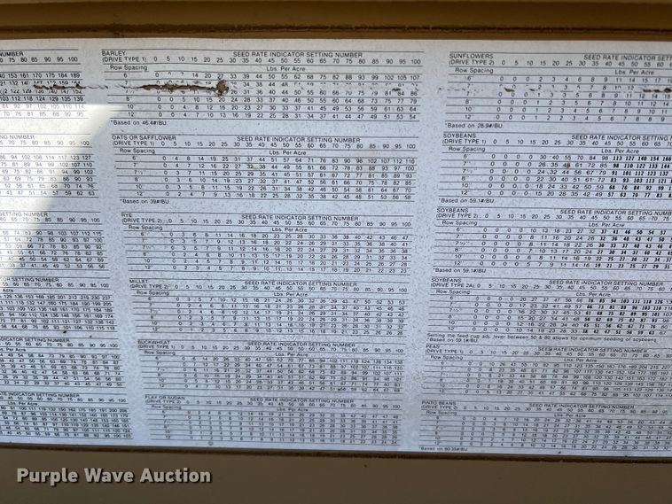 image for item KF9858 Great Plains Solid Stand 30  grain drill