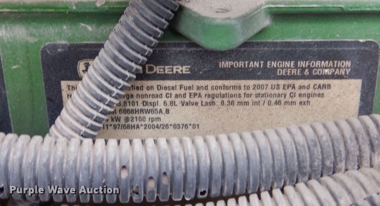 image for item KW9699 2007 John Deere 7830  MFWD tractor