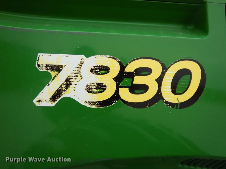 image for item KW9699 2007 John Deere 7830  MFWD tractor