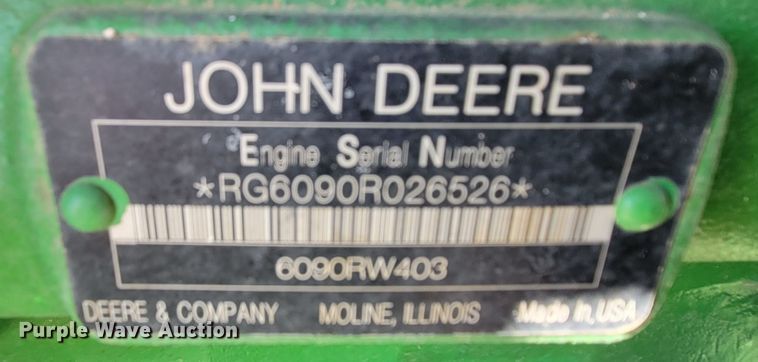 image for item LG9317 2012 John Deere 9360R  4WD tractor