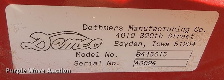 image for item LL9672 Demco 950  grain cart