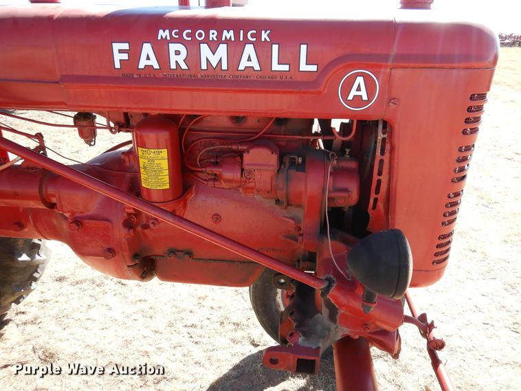 image for item LN9791 1941 Farmall A  tractor