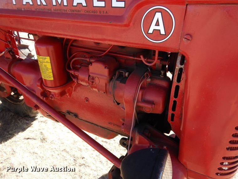 image for item LN9791 1941 Farmall A  tractor