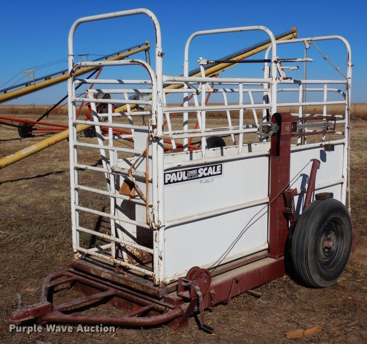 image for item LN9794 Paul Scale 305 3000  livestock scale