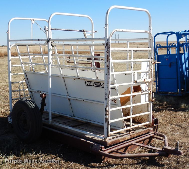 image for item LN9794 Paul Scale 305 3000  livestock scale