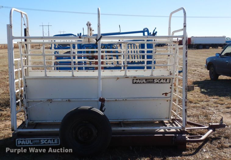 image for item LN9794 Paul Scale 305 3000  livestock scale