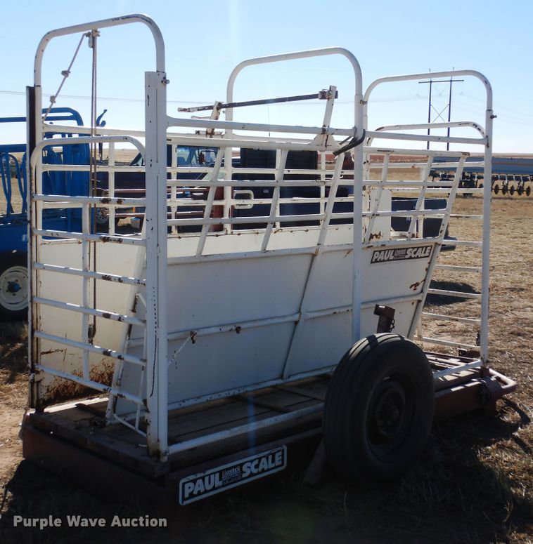 image for item LN9794 Paul Scale 305 3000  livestock scale