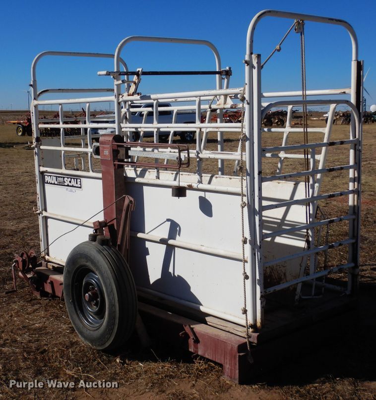 image for item LN9794 Paul Scale 305 3000  livestock scale