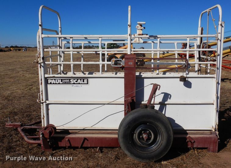image for item LN9794 Paul Scale 305 3000  livestock scale