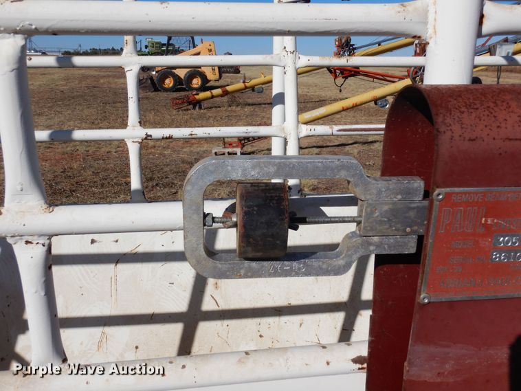 image for item LN9794 Paul Scale 305 3000  livestock scale