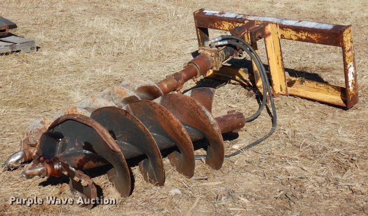 image for item LP9530 Mustang   skid steer auger