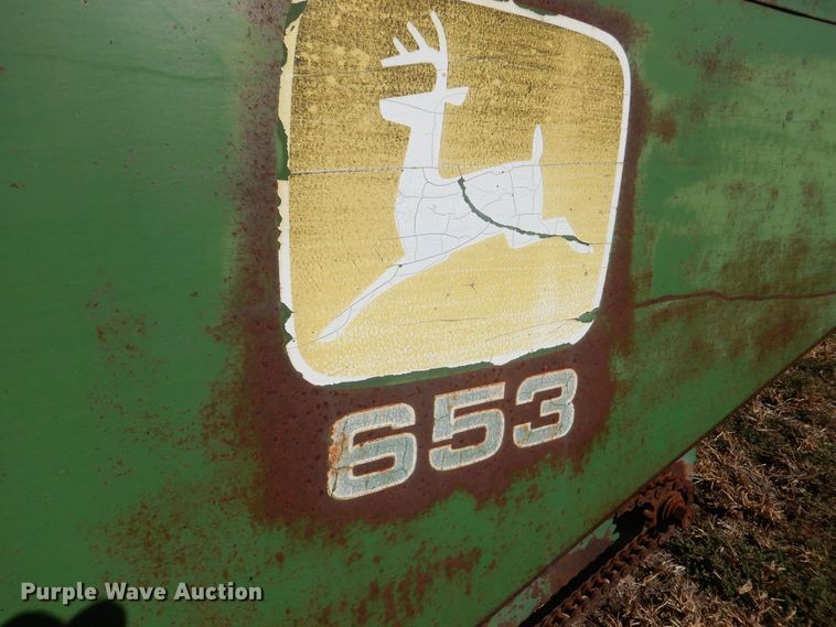 image for item LU9764 John Deere 653  all-crop head