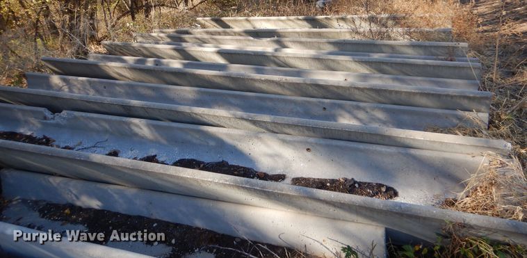 image for item LU9774 (7) concrete feed bunks