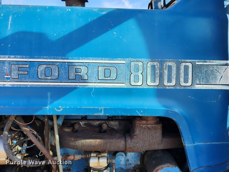 image for item MK9497 1968 Ford 8000  tractor