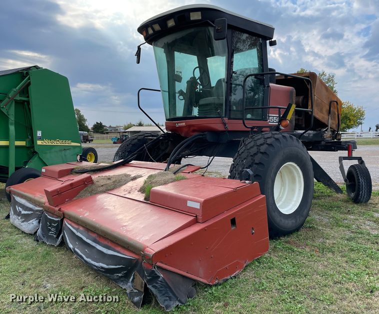 image for item MR9497 2002 Hesston 8550S  windrower