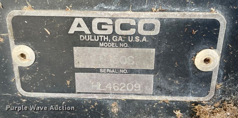 image for item MR9497 2002 Hesston 8550S  windrower