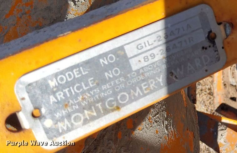 image for item MR9608 Montgomery Ward GIL-26471AS  concrete mixer