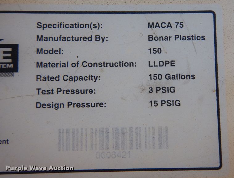 image for item MR9609 Shuttle 150  chemical tank