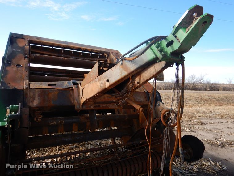 image for item MT9841 2017 John Deere 569 Mega Wide Plus  round baler