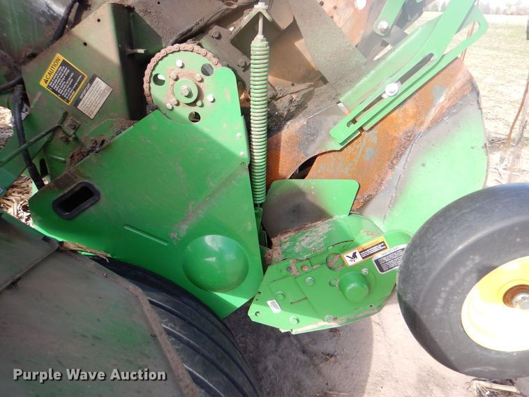 image for item MT9841 2017 John Deere 569 Mega Wide Plus  round baler