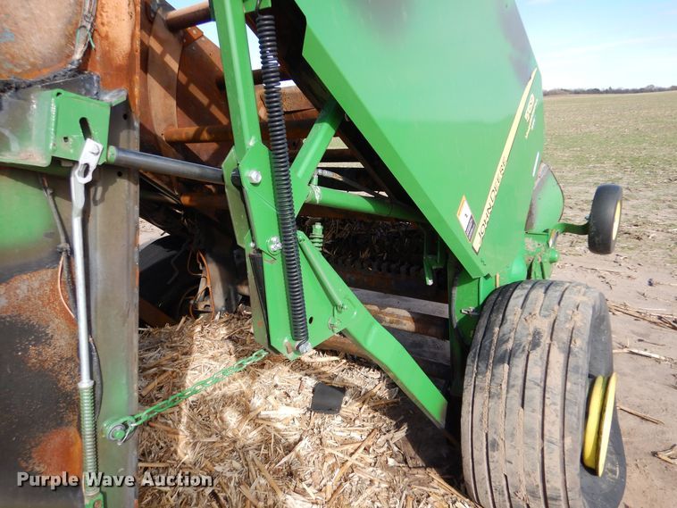 image for item MT9841 2017 John Deere 569 Mega Wide Plus  round baler