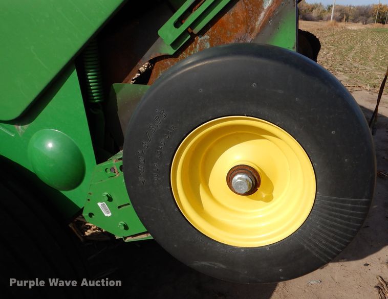 image for item MT9841 2017 John Deere 569 Mega Wide Plus  round baler