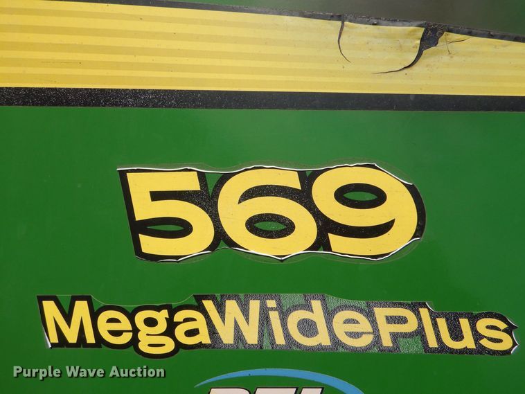 image for item MT9841 2017 John Deere 569 Mega Wide Plus  round baler
