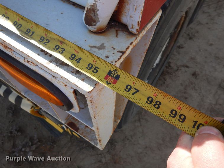 image for item DF8189 1981 Trail King 1551-4500  lowboy equipment trailer