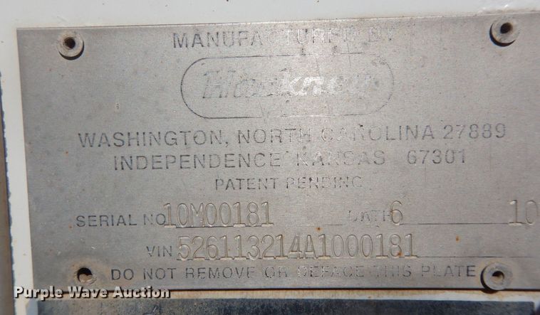 image for item DI6782 2010 Hackney  delivery trailer