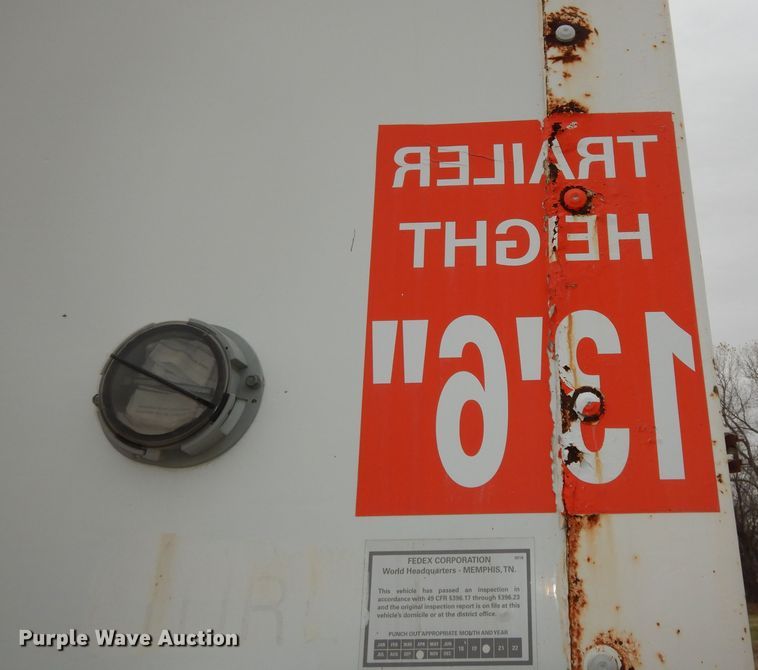 image for item DI6857 2007 Nu Van NVSS-53102  dry van trailer